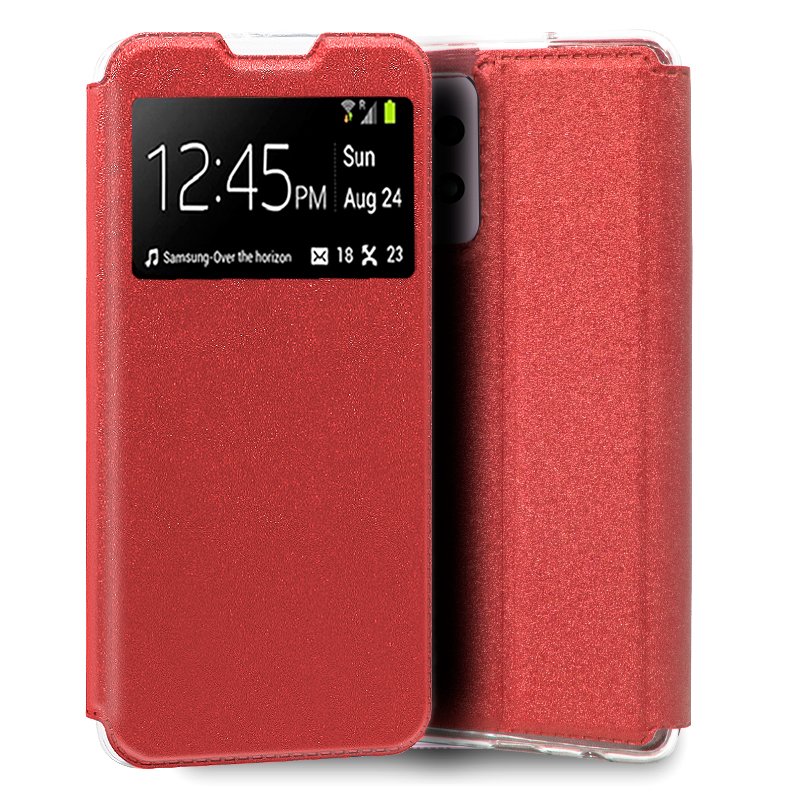 Funda COOL Flip Cover para Samsung A135 Galaxy A13 Liso Rojo