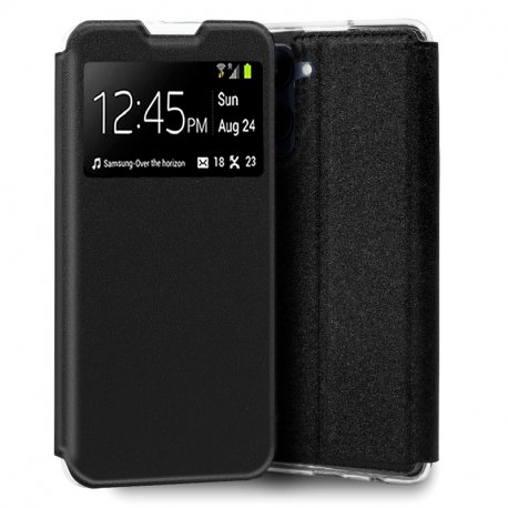 Custodia COOL Flip Cover per Realme C33 Smooth Black