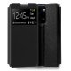 Capa COOL Flip Cover para Vivo Y22S / Y35 Liso Preto