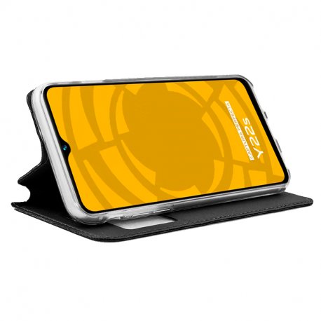 Custodia COOL Flip Cover per Vivo Y22S / Y35 Smooth Black