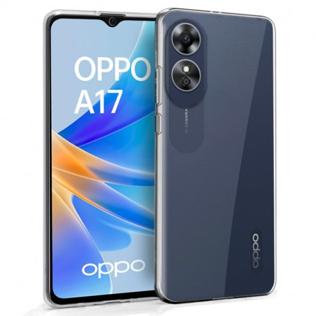 COOL Custodia in silicone per Oppo A17 (trasparente)