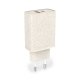 Caricabatterie Rosso Caricabatterie rapido universale (PD) Dual Type-C / USB COOL (20 W) Bianco
