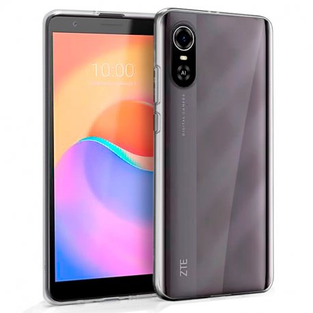 COOL Custodia in silicone per ZTE Blade A31 Plus (trasparente)