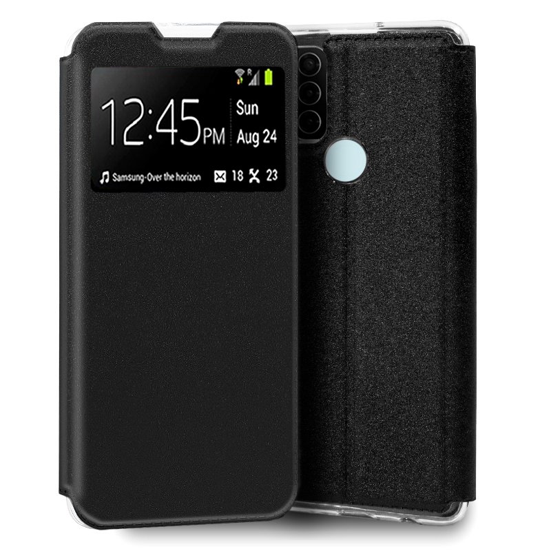 Funda COOL Flip Cover para Motorola Moto G31 / G41 Liso Negro