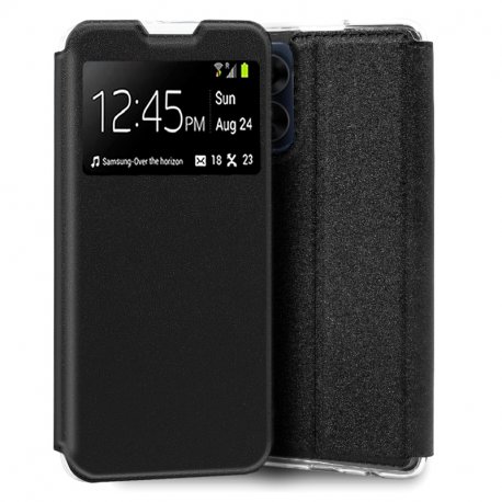 Custodia COOL Flip Cover per Oppo A17 Smooth Black