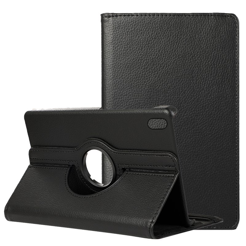 Capa COOL para iPad (2022 / 2024) 10.9 (10 Gen.) / 11 2025 (A16) / 12 2026 Couro Sintético Preto