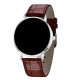 Pulseira universal 20mm Amazfit Bip / GTS / Bip Lite / Huawei / Samsung / COOL Oslo Leatherette Brown