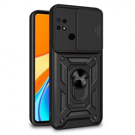 Custodia COOL per Xiaomi Redmi 9C / 10A Hard Ring Nero