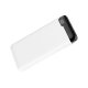 Batteria esterna universale Power Bank 10.000 mAh (2 x USB / 2.1A) COOL Slim Bianco