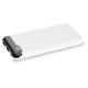 Batteria esterna universale Power Bank 10.000 mAh (2 x USB / 2.1A) COOL Slim Bianco