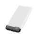 Batteria esterna universale Power Bank 10.000 mAh (2 x USB / 2.1A) COOL Slim Bianco