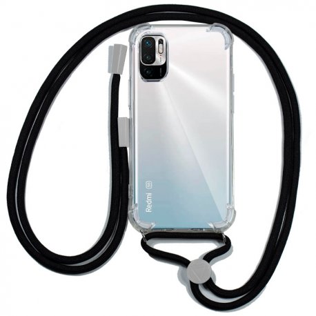 Capa COOL para Xiaomi Redmi 10 5G Cordão Preto