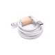 Cabo USB universal COOL compatível (Micro-Usb) 1,2 metros Branco 2,4 Amp