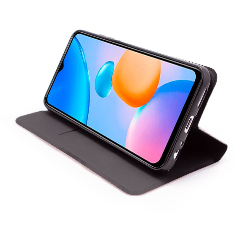 Funda COOL Flip Cover para Xiaomi Redmi 10 5G Elegance Negro