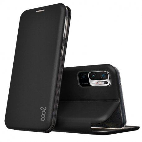 Capa Flip Cover COOL para Xiaomi Redmi 10 5G Elegance Preto