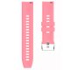 Pulseira universal 22mm Amazfit GTR / Stratos / Huawei / Samsung / COOL Elite / Sunset Pink Rubber