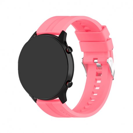 KIT Correa tipo velcro tela suave y Vidrio templado Reloj Smartwatch Xiaomi Amazfit  Gtr Color Rosa