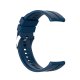 Pulseira universal 22mm Amazfit GTR / Stratos / Huawei / Samsung / COOL Elite / Sunset Blue Rubber