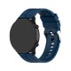 Pulseira universal 22mm Amazfit GTR / Stratos / Huawei / Samsung / COOL Elite / Sunset Blue Rubber