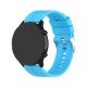 Pulseira universal 22mm Amazfit GTR / Stratos / Huawei / Samsung / COOL Elite / Sunset Rubber Light Blue