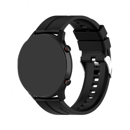 Universal Strap 22mm Amazfit GTR / Stratos / Huawei / Samsung / COOL Rubber Black