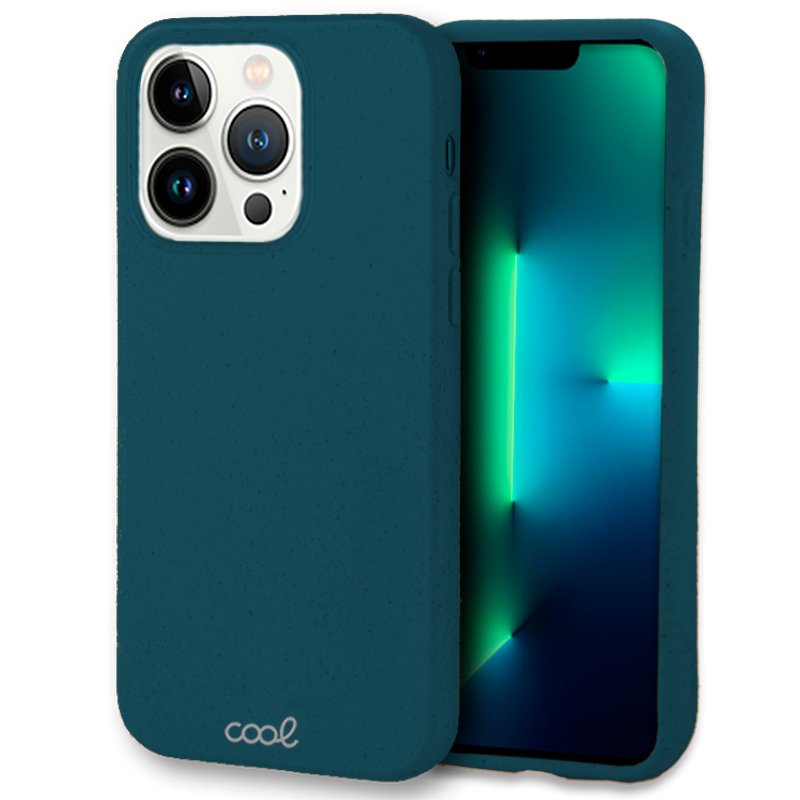 Carcasa COOL para iPhone 13 Pro Eco Biodegradable Azul