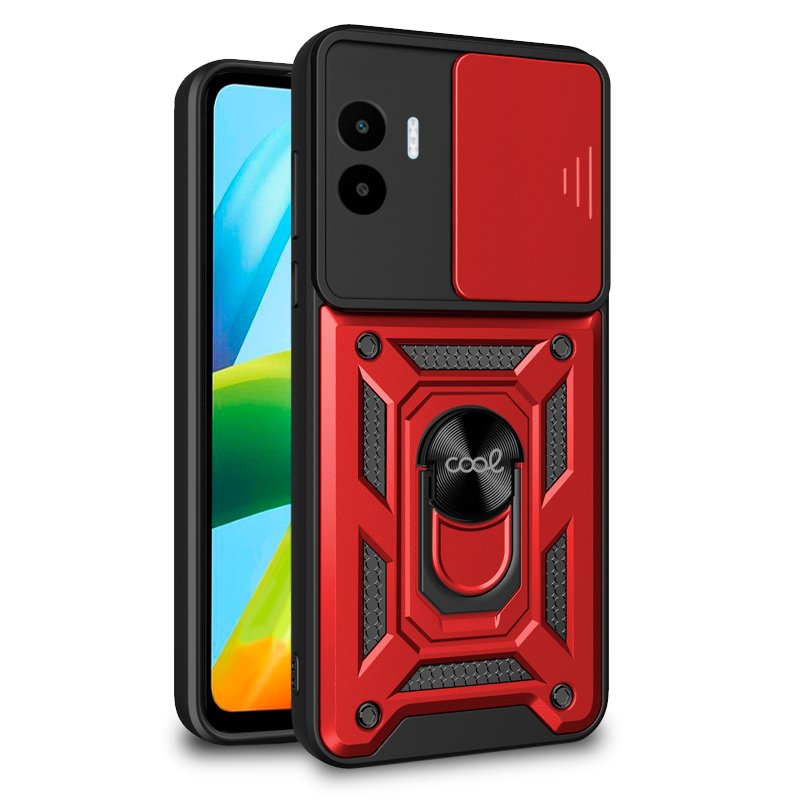 Carcasa COOL para Xiaomi Redmi A1 / A2 Hard Ring Rojo
