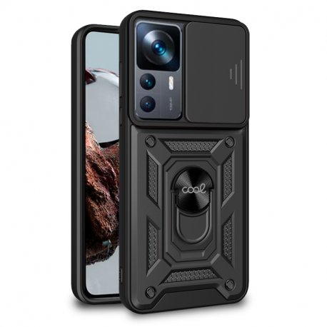 Custodia COOL per Xiaomi 12T / 12T Pro Hard Ring Nero