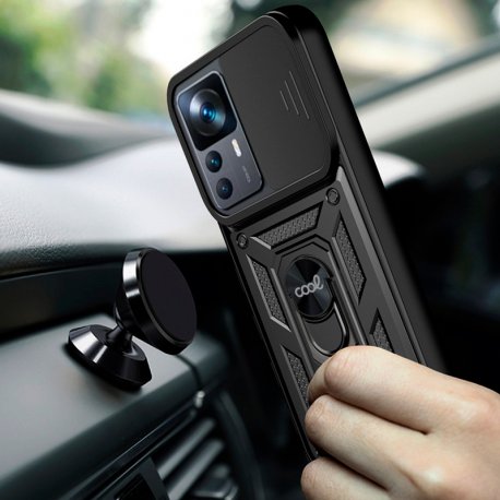 Capa COOL para Xiaomi 12T / 12T Pro Hard Ring Preto