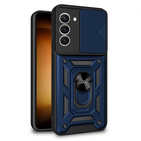 Capa COOL para Samsung S911 Galaxy S23 Hard Ring Marinho