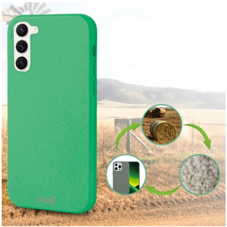 Capa COOL para Samsung S916 Galaxy S23 Plus Eco Biodegradável Hortelã