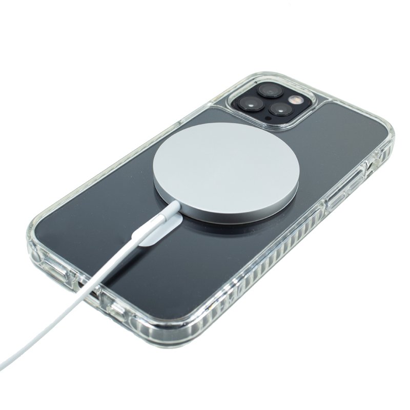 Cool Carcasa Magnética Transparente para iPhone 12 Pro Max
