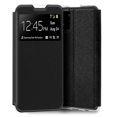 Funda COOL Flip Cover para TCL 405 Liso Negro