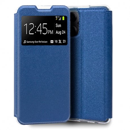 Capa COOL Flip Cover para Xiaomi Redmi Note 12 Pro / Poco X5 Pro Liso Azul
