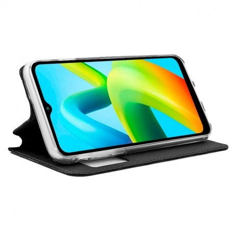 Custodia COOL Flip Cover per Xiaomi Redmi A1 Plus / A2 Plus Smooth Black