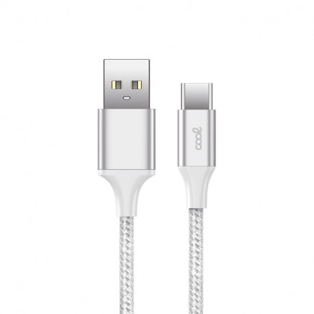 Cabo USB COOL Nylon Universal Tipo C (1,2 metros)