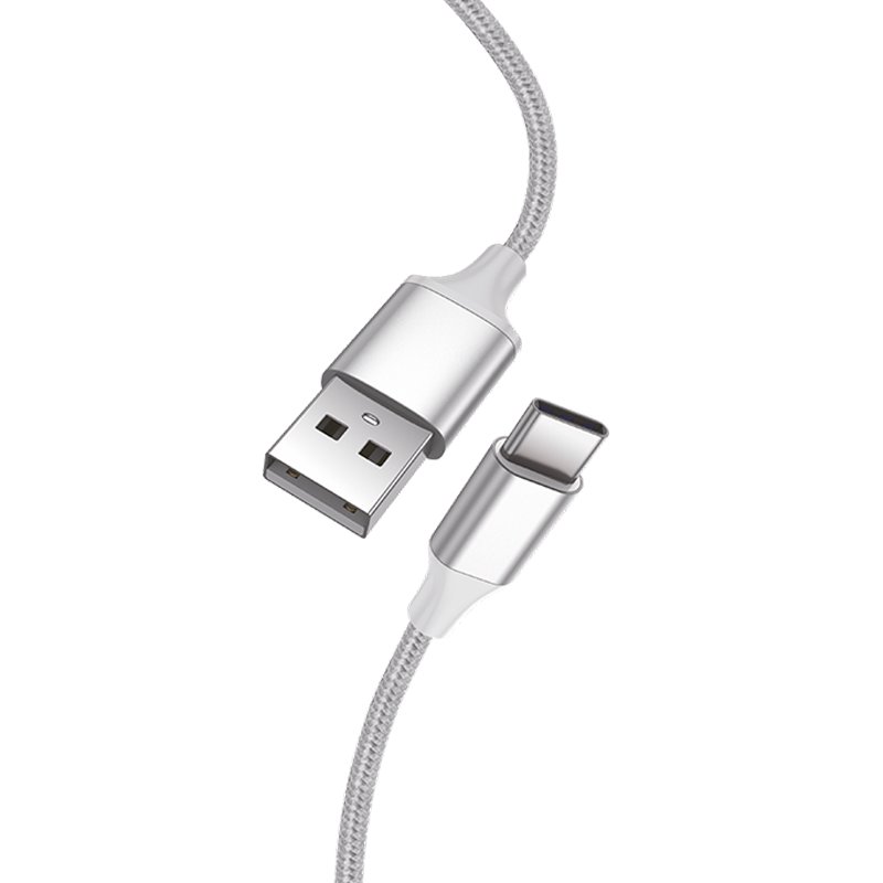 Cable USB COOL Nylon Universal Tipo C (1.2 metros)