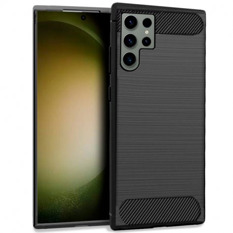 COOL Custodia per Samsung S918 Galaxy S23 Ultra nero antracite