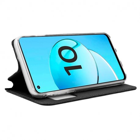 Custodia COOL Flip Cover per Realme 10 Smooth Black