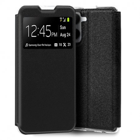 Custodia COOL Flip Cover per Realme 10 Smooth Black