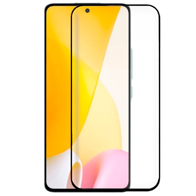 Protector Pantalla Cristal Templado COOL para Xiaomi 12 Lite (FULL 3D Negro)