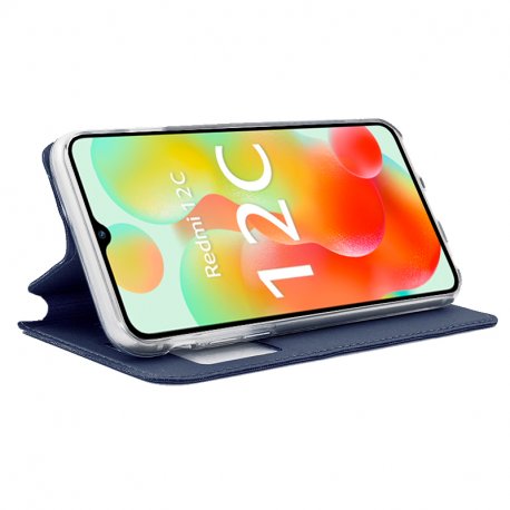Capa Flip Cover COOL para Xiaomi Redmi 12C Azul
