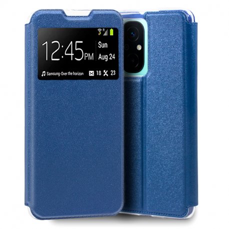 Custodia COOL Flip Cover per Xiaomi Redmi 12C Smooth Blu