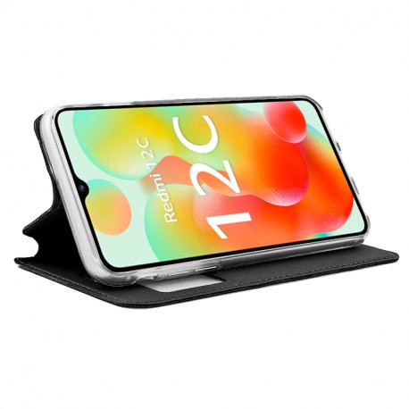 COOL Flip Cover for Xiaomi Redmi 12C Smooth Black