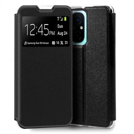 Custodia COOL Flip Cover per Xiaomi Redmi 12C Smooth Black
