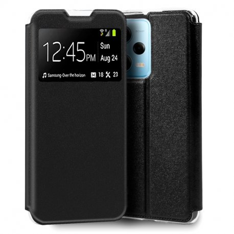 COOL Flip Cover for Xiaomi Redmi Note 12 Pro 5G Smooth Black