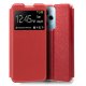 Capa COOL Flip Cover para Xiaomi Redmi Note 12 Pro 5G Liso Vermelho