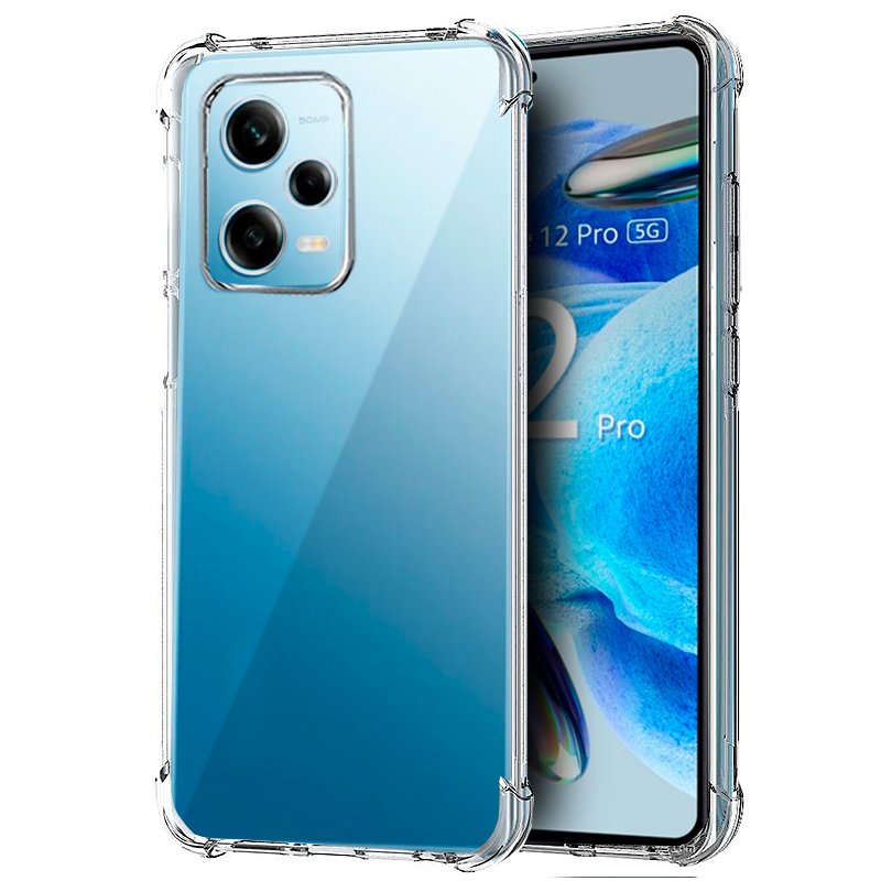 COOL Case for Xiaomi Redmi Note 12 Pro 5G AntiShock Transparent - Cool  Accesorios