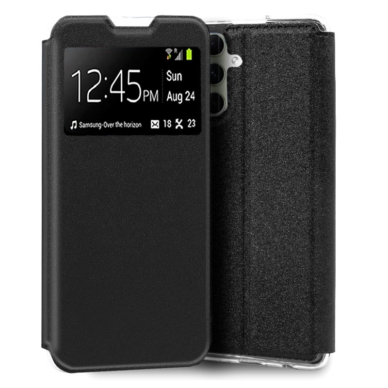 Funda COOL Flip Cover para Samsung A546 Galaxy A54 5G Liso Negro