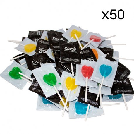 Pack 50 Lollipops COOL Accessories